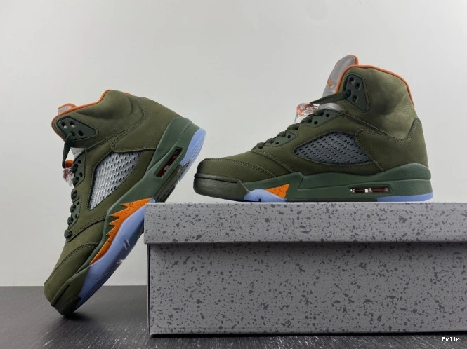 Boostmaster lin DD0587-308 Jordan Air 5 Olive 0717